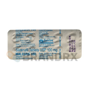 Malegra 100 mg Sunrise